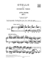 Otello - VERDI - Partition - Opéras